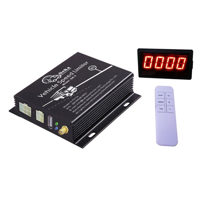Professional Manufacturer Remote Car Speed Alarm Intelligent Vehicle Speed Limiter Safety Speed Control Device 60kmh